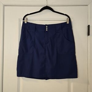 JoFit Golf Athletic Skort Blue Size 10